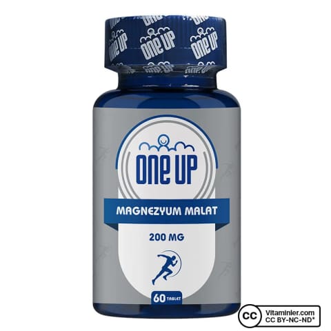 One Up Magnezyum Malat 60 قرص