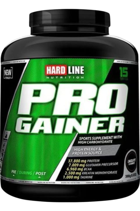 Hardline Progainer 3000 گرم - طعم توت فرنگی