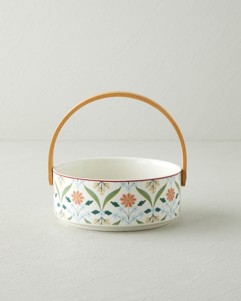 ظرف سرو Stoneware Nostalgic Whispers ۱۷×۷ سانتی‌متر رنگی
