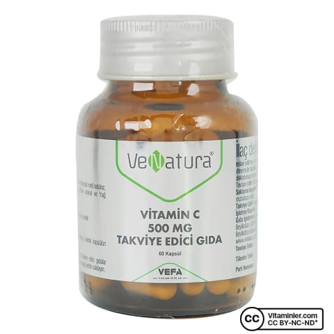VeNatura ویتامین C 500 میلی‌گرم