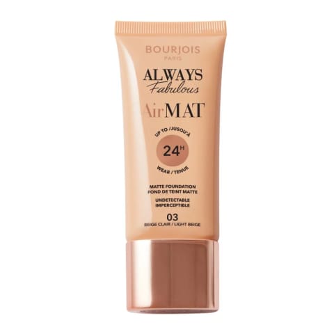 Bourjois Always Fabulous Air Mat کرم پودر 03 Light Beige