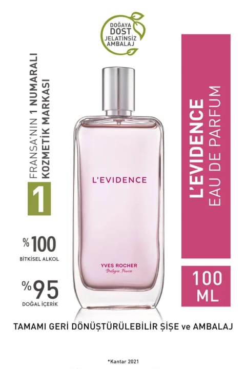 Yves Rocher L'Evidence ادوپرفیوم 100 میلیلیتر