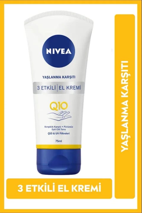 NIVEA Q10 ضد پیری مراقبت از دست 75 میلیلیتر