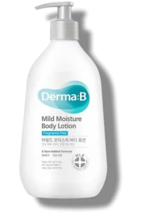 Derma B لوسیون بدون عطر مرطوبکننده طولانیمدت برای پوستهای حساس