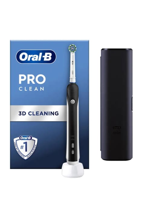 Oral-B Pro Clean مسواک برقی مشکی + محفظه مسافرتی