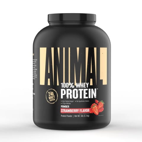 پروتئین وی Animal Universal ۲۳۰۰ گرم - توت‌فرنگی، ۷۶ سروینگ