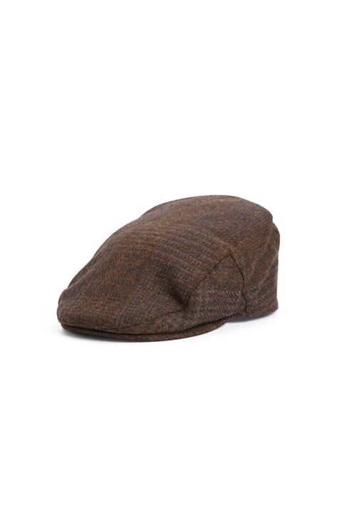 کلاه کسکت Barbour Deveron Tweed مدل BR91 Coffee Bea