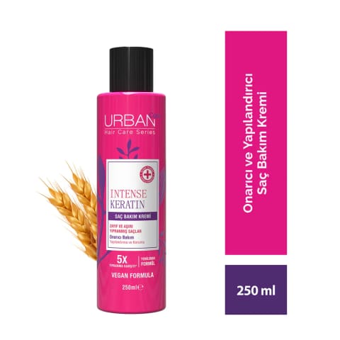 Urban Care Intense Keratin ترمیمکننده و بازسازیکننده کرم مو ۲۵۰ میلیلیتر