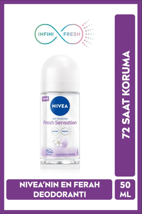 NIVEA رولآن بانوان Fresh Sensation ۵۰ میلیلیتر