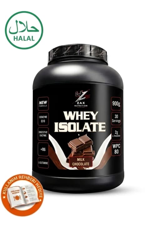 zax nutrition Whey Isolate Milk chocolate ! 900 گرم 36 سرویس 100% پودر پروتئین