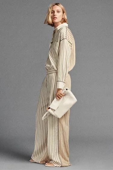 شلوار ZW Collection با خطوط کنتراست