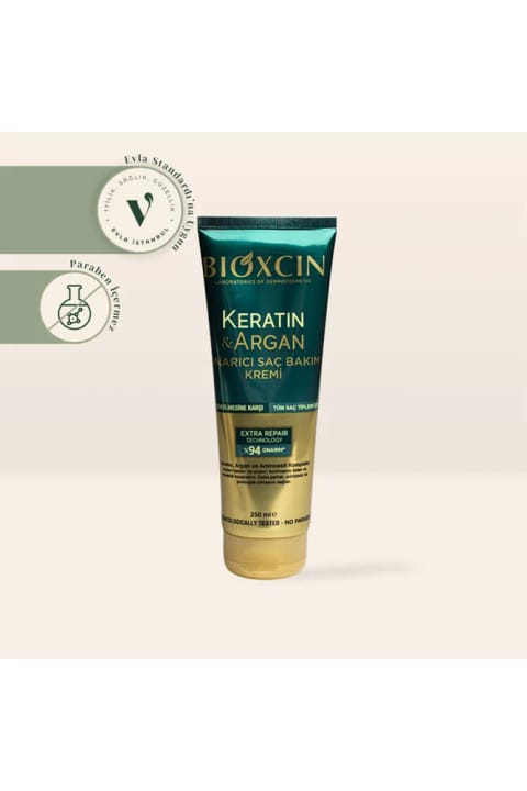 Bioxcin کراتین و آرگان کرم مراقبت مو