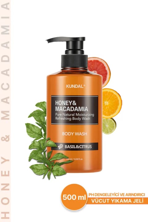 Kundal ژل دوش متعادلکننده pH و پاککننده Honey & Macadamia