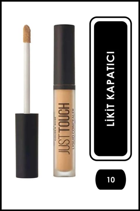 Golden Rose Just Touch Liquid Concealer - 10 - حاوی Vitamin E و Niacinamide
