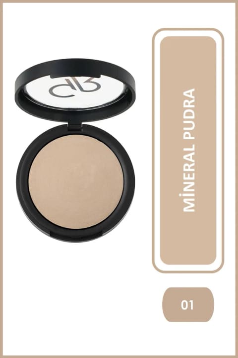 Golden Rose Mineral Terrabaked Powder - 01 - پودر معدنی پختهشده
