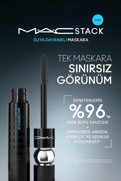 M.A.C M·a·cstack ریمل ضدآب - Black Stack - 12ml
