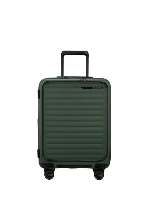 چمدان کابین Samsonite Restackd سبز تیره - آکاردئونی ۵۵/۲۰