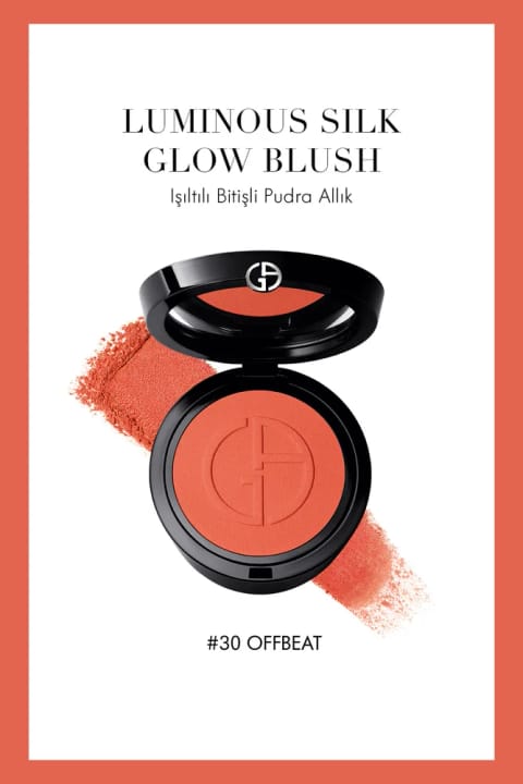 Giorgio Armani Luminous Silk Glow Blush پودر رژگونه با پایانی درخشان 30 Offbe...