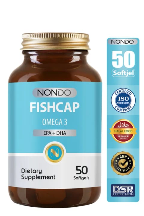 Nondo Fishcap روغن ماهی امگا 3
