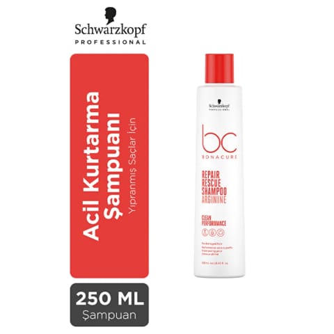 Bonacure Clean شامپو ترمیم اضطراری 250 میلیلیتر