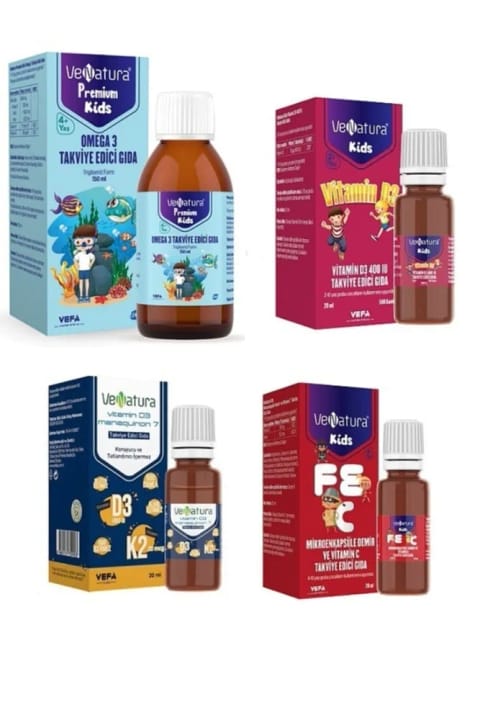 VeNatura Vitamin D3، K2 و امگا 3 کمپلکس