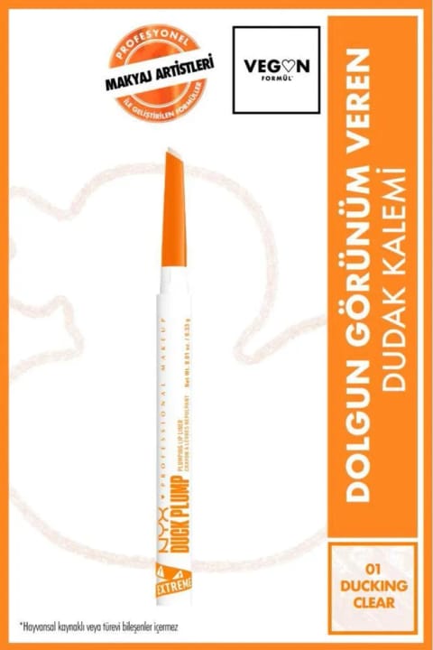 مداد لب NYX Professional Makeup Duck Plump حجم‌دهنده - 01 Duc...