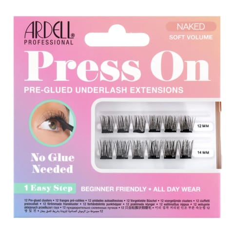 Ardell Press On Naked Soft Volume مژه مصنوعی چسبی