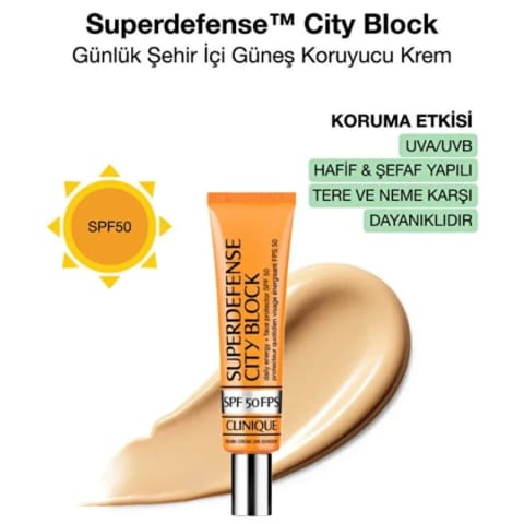 کرم ضد آفتاب روزانه Superdefense™ City Block SPF 50