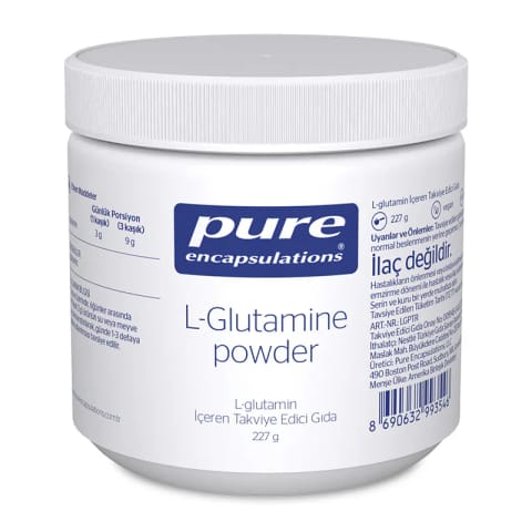 پودر ال-گلوتامین Pure Encapsulations 227 گرم