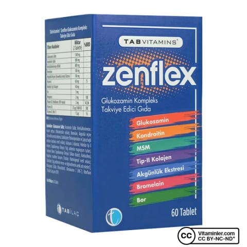 TabVitamins Zenflex Glucosamine 60 Tablet