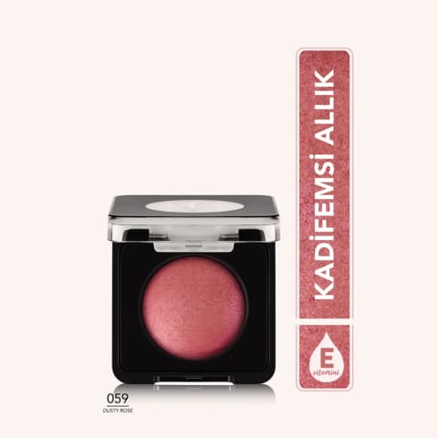 Flormar Baked Blush-On رژگونه 059 Dusty Rose