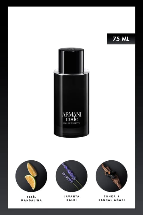 Giorgio Armani Code ادعو تویلت ۷۵ میلی‌لیتر ادکلن مردانه