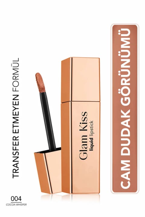 Flormar Glam Kiss براق کننده لب با رنگدانه بالا و مرطوب کننده شیشهای