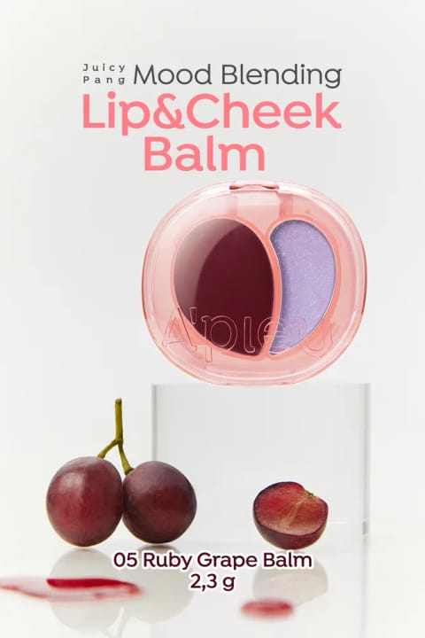 Missha بالم ماندگار لب و گونه A'PIEU Juicy-Pang Mood Blending Lip&Cheek Balm — 05 Ruby Grape