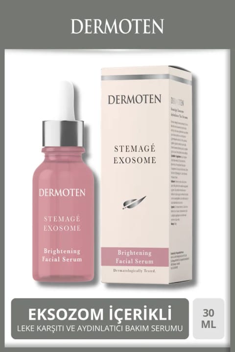 Dermoten StemAgé Exosome روشنکننده صورت 30 میلیلیتر