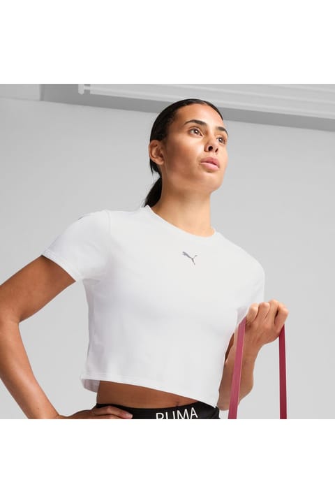 تیشرت زنانه Puma Tad Essential سفید (525894-02)