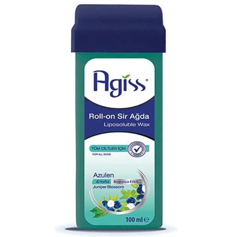 Agiss رول‌آن اپیلاسیون با موم برای تمام پوست‌ها (آزولن) 100 میلی‌لیتر