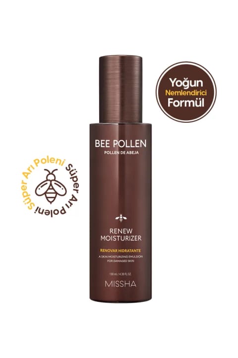 Missha کرم مرطوبکننده حاوی گرده گل برای پوست خشک Bee Pollen Ren...