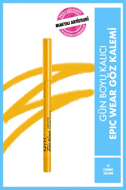 NYX Professional Makeup مداد خط چشم Epic Wear Liner - Cosmic Yellow - زرد