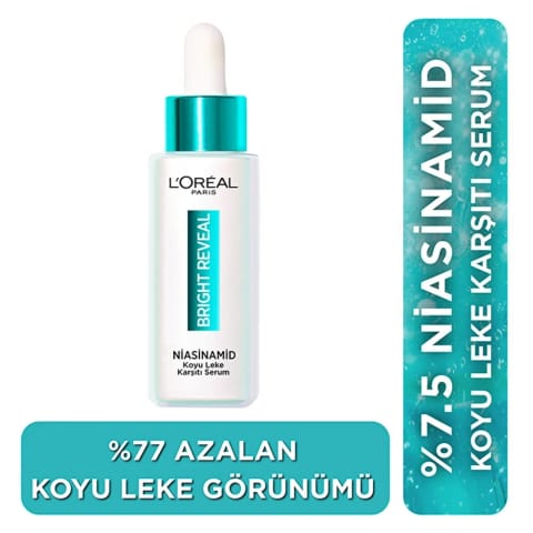 لورئال پاریس Bright Reveal سرم ضد لک تیره موثر بر لکهای آفتاب و پیری ۳۰ میلیلیتر