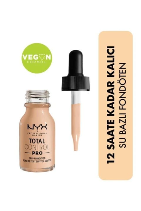 NYX Professional Makeup Total Control Pro Drop Foundation Vanilla - فونداسیون